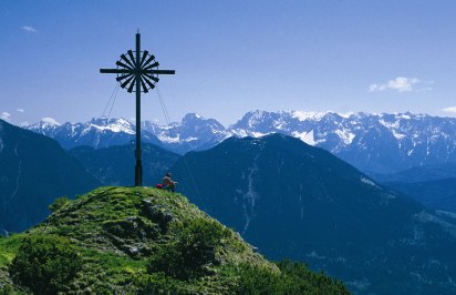 Berggipfel in den Ammergauer Alpen